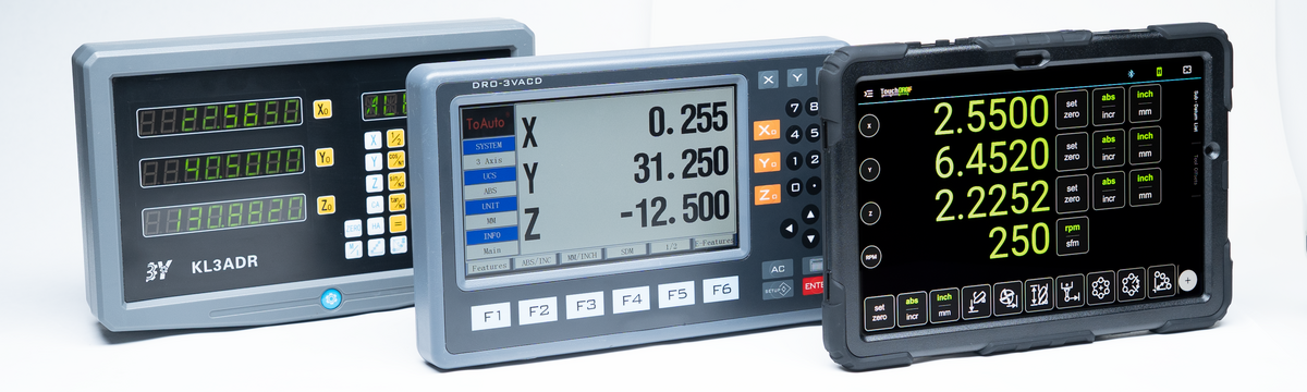 Digital Readouts (DRO) for hobby lathes and mills