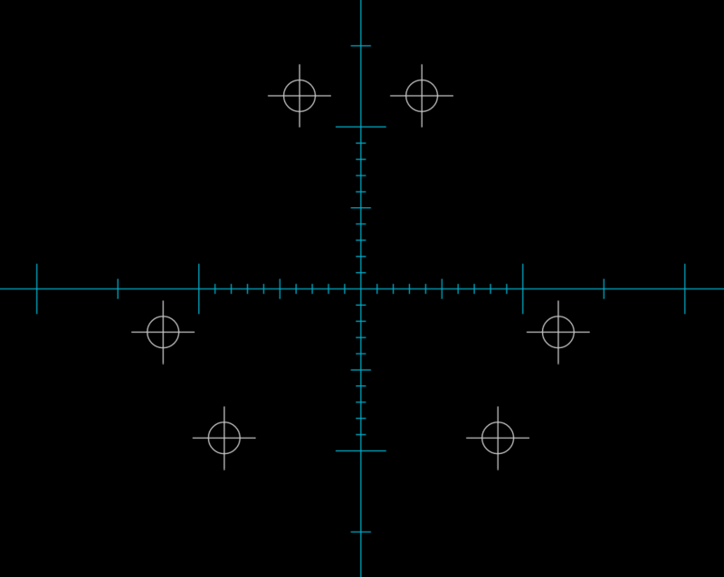 Fig. 4: Arbitrary Hole Circle Example