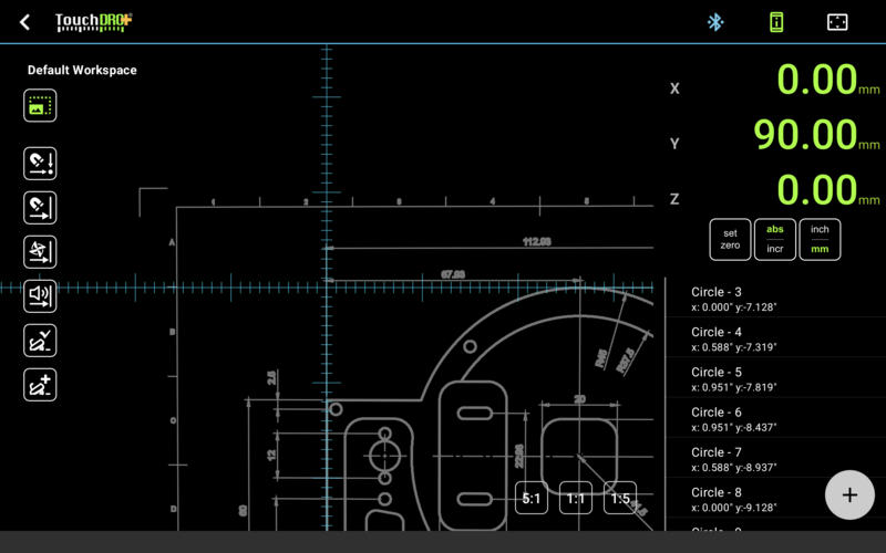 Dialog used to anchor the image to the physical coordinate system