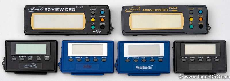 Scales supported by TouchDRO Adapter for iGaging Scales