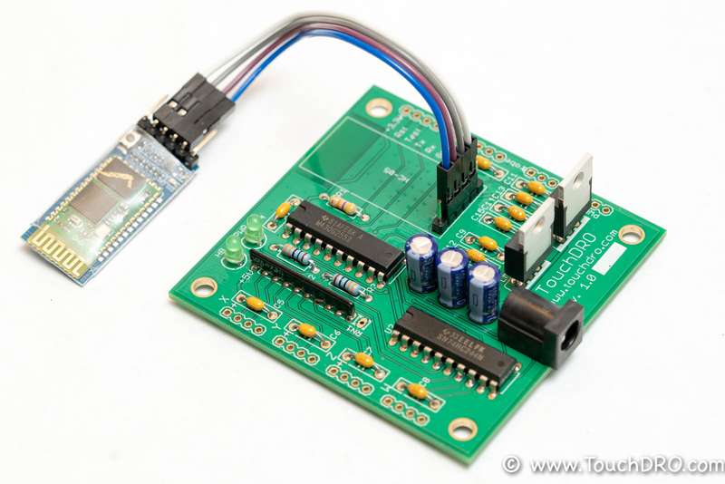 HC-05 Module wired using a ribbon cable