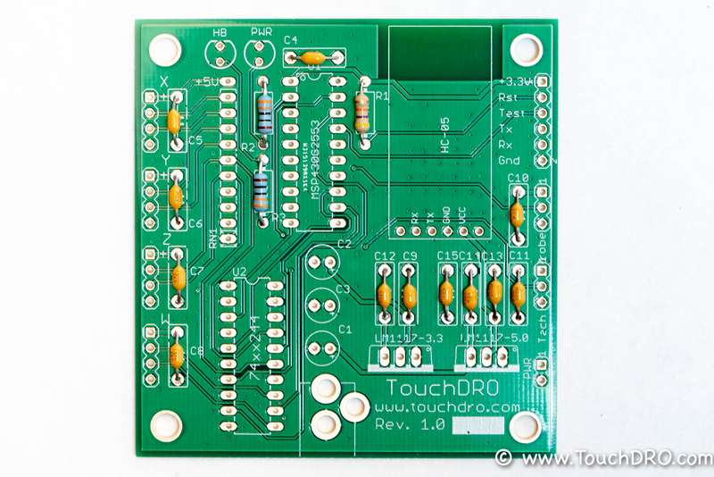 DIY DRO Kit with axial resistors