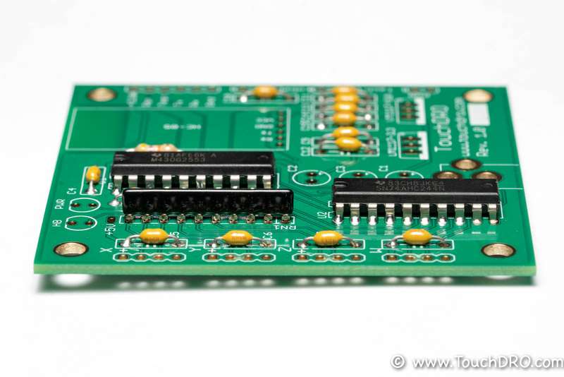 Resistor network in pull-down position