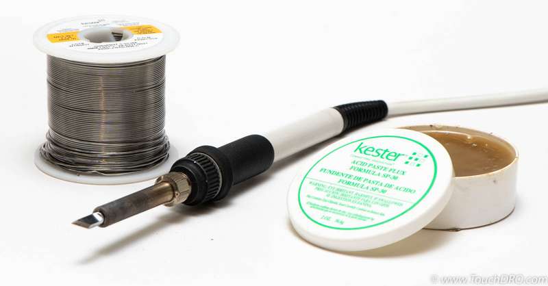 Soldering Iron, Rosin Core solder and flux paste