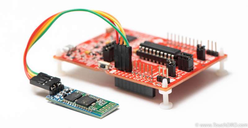 MSP430 TouchDRO Adapter Base Controller Circuit